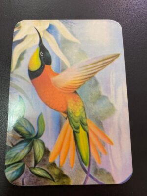Calendário de Bolso (Tema Animais - Aves) Ano 1984