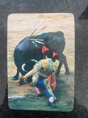 Calendário de Bolso (Tema Animais - Bovinos) Ano 1985