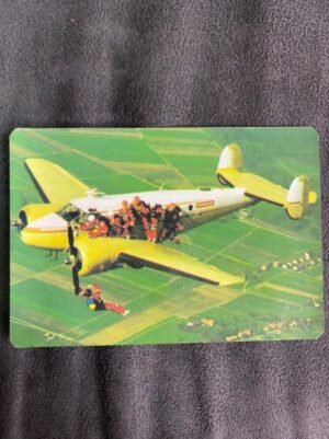 Calendário de Bolso (Tema Avião) Ano 1987