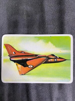 Calendário de Bolso (Tema Avião) Ano 1987