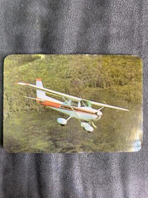 Calendário de Bolso (Tema Avião) Ano 1989