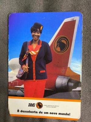 Calendário de Bolso (Tema Avião) Ano 1997