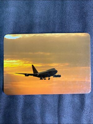 Calendário de Bolso (Tema Avião) Ano 2008