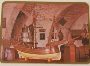 Calendário de Bolso (Tema Barcos, Navios e Caravelas) - Ano 1985