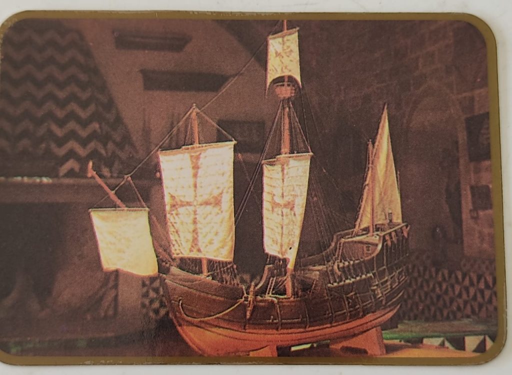 | Casa do Colecionador Calendário de Bolso (Tema Barcos, Navios e Caravelas) - Ano 1985
