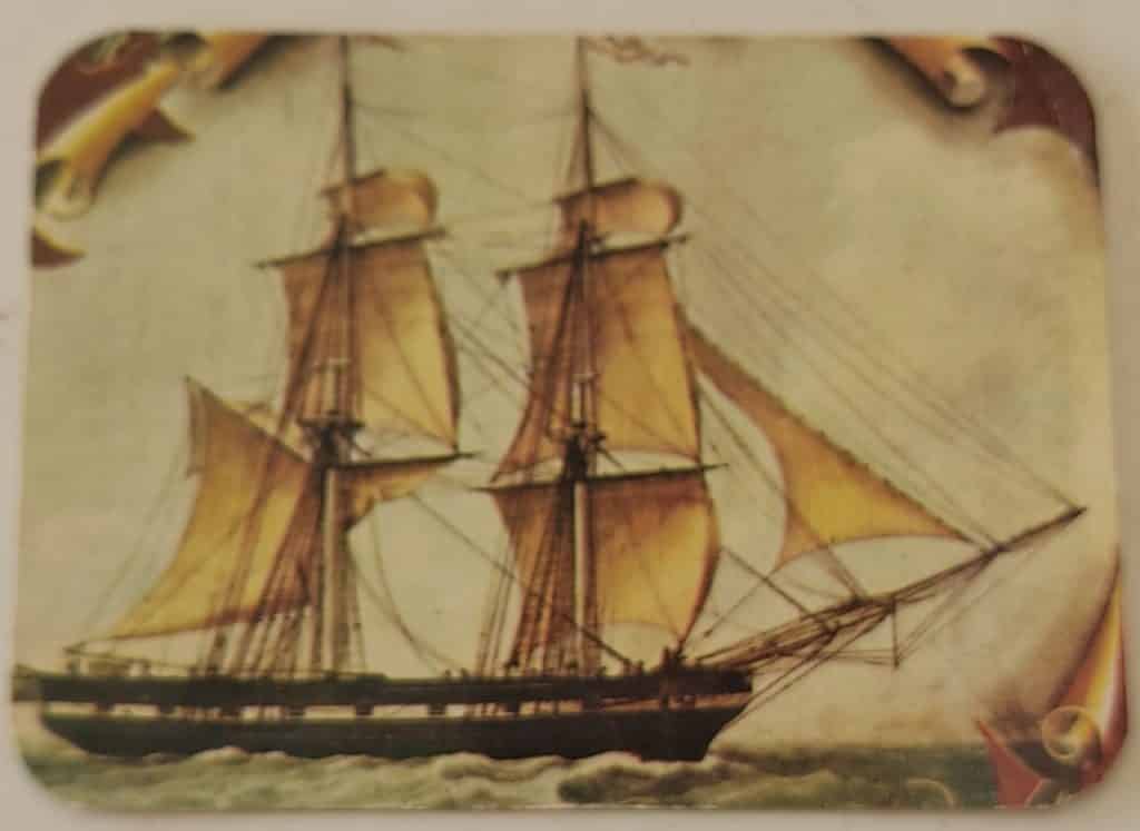 | Casa do Colecionador Calendário de Bolso (Tema Barcos, Navios e Caravelas) - Ano 1985