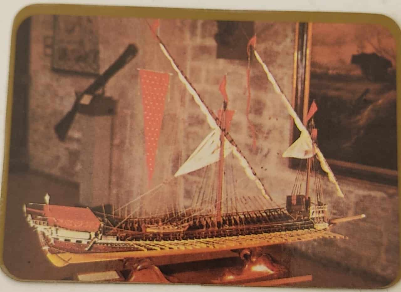 | Casa do Colecionador Calendário de Bolso (Tema Barcos, Navios e Caravelas) - Ano 1985