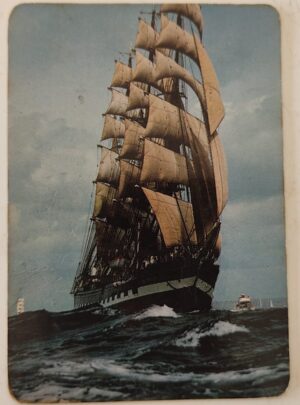 Calendário de Bolso (Tema Barcos, Navios e Caravelas) - Ano 1986