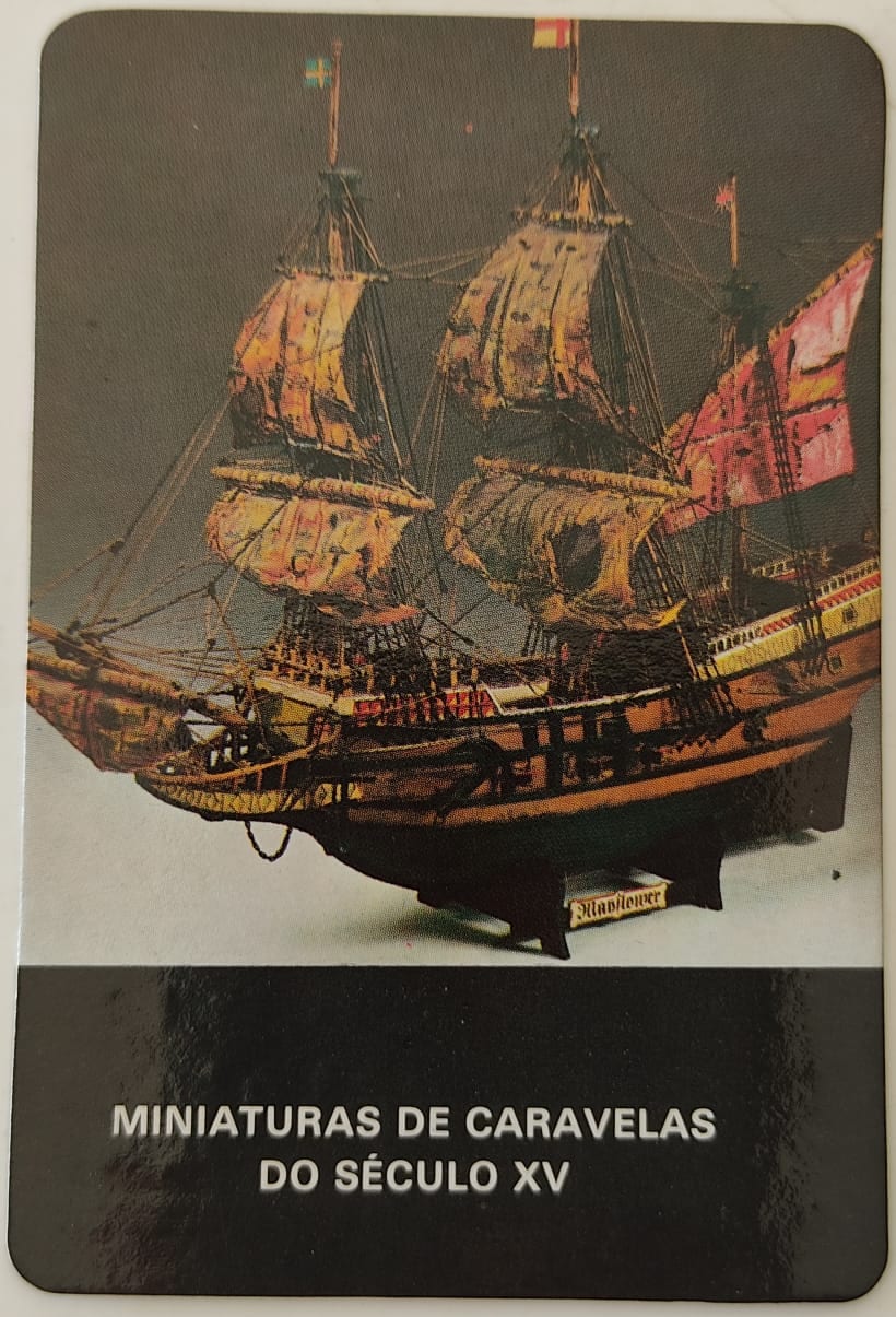 | Casa do Colecionador Calendário de Bolso (Tema Barcos, Navios e Caravelas) - Ano 1988