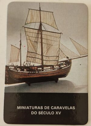 Calendário de Bolso (Tema Barcos, Navios e Caravelas) - Ano 1988