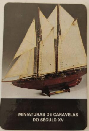 Calendário de Bolso (Tema Barcos, Navios e Caravelas) - Ano 1988
