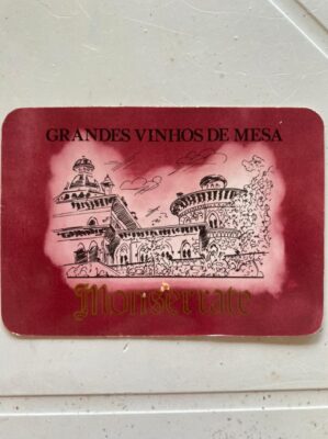 Calendário de Bolso (Tema Bebidas) Ano 1984