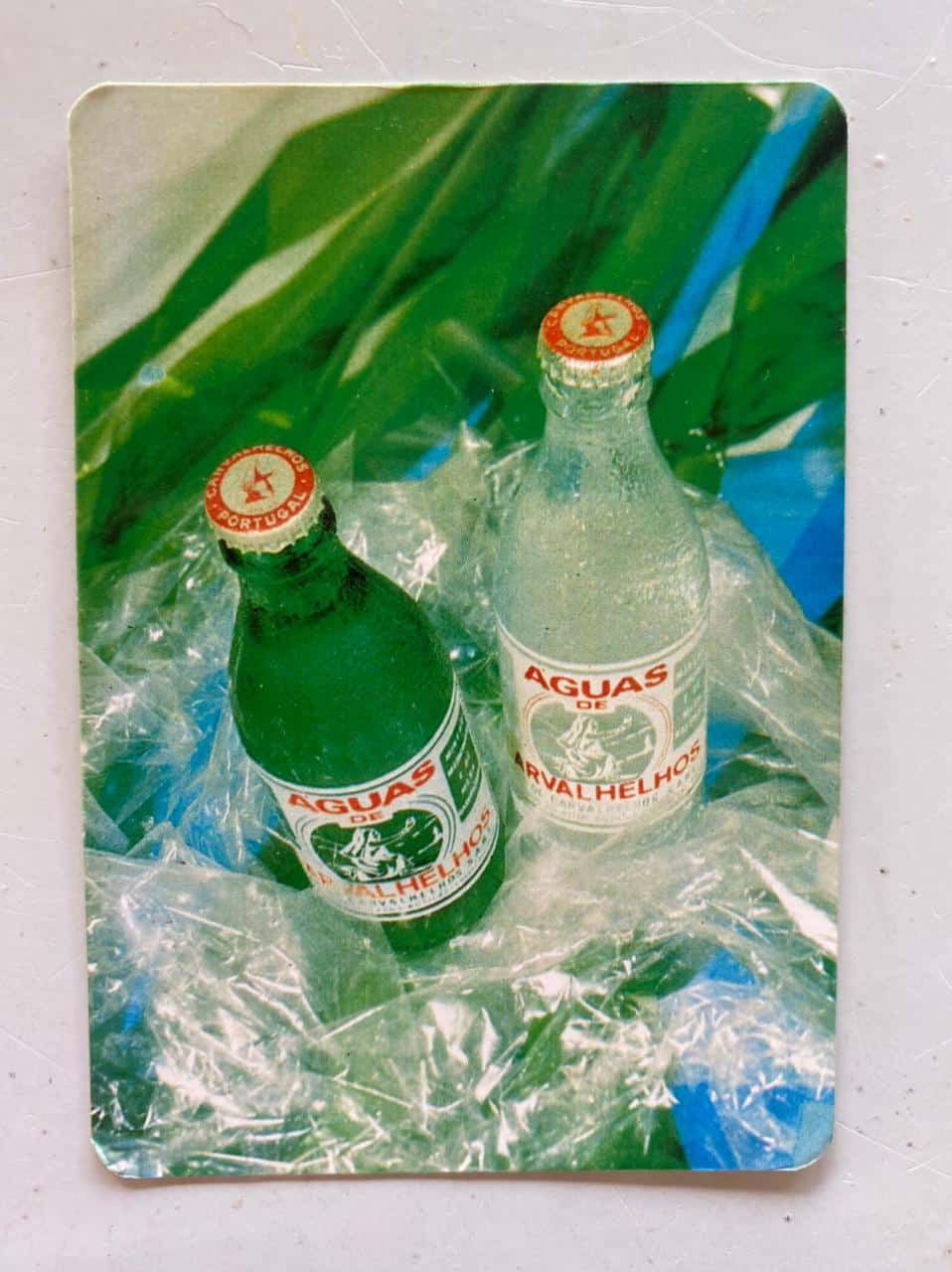 | Casa do Colecionador Calendário de Bolso (Tema Bebidas) Ano 1986