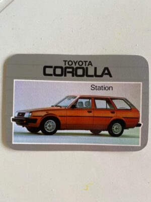 Calendário de Bolso (Tema Carros) Ano 1985
