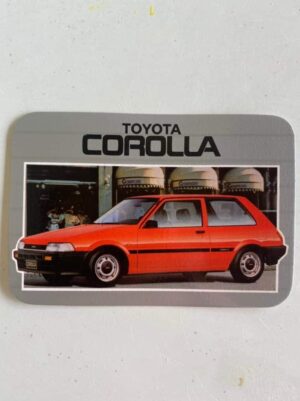 Calendário de Bolso (Tema Carros) Ano 1985