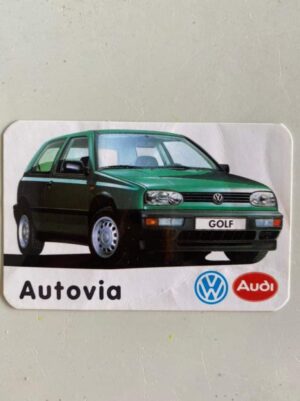Calendário de Bolso (Tema Carros) Ano 1993
