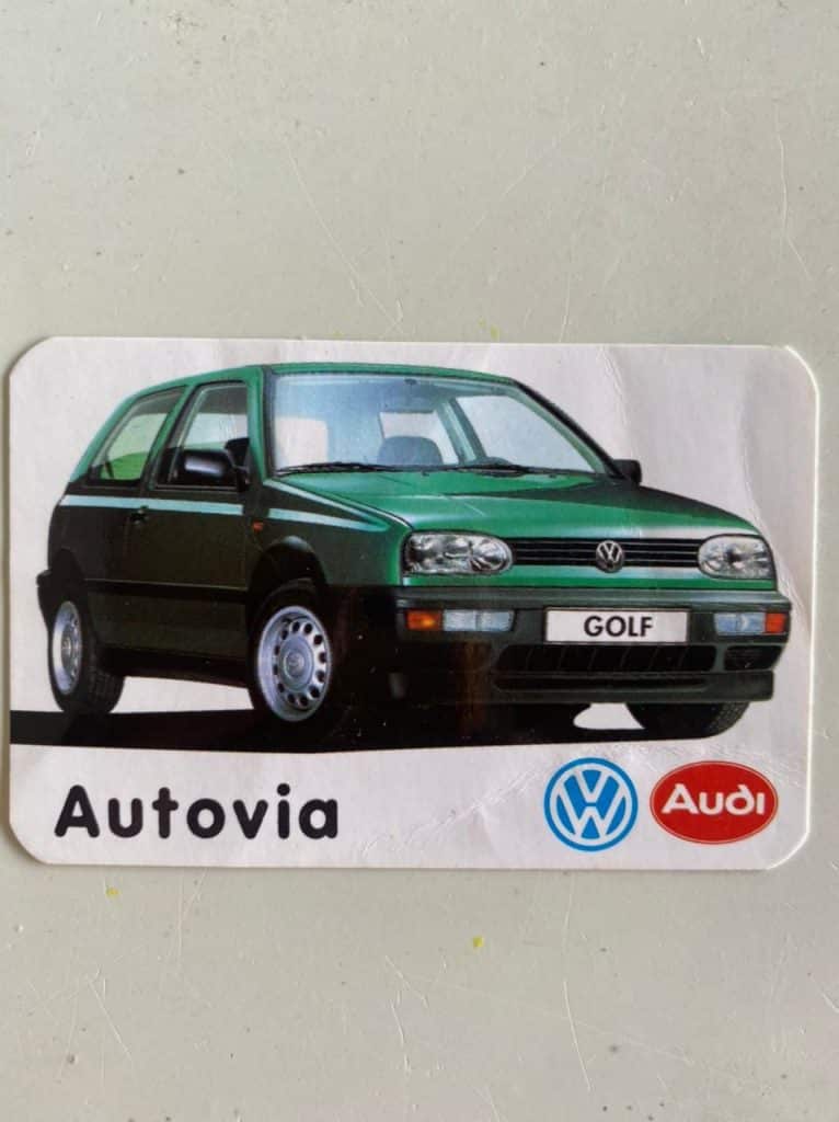 | Casa do Colecionador Calendário de Bolso (Tema Carros) Ano 1993