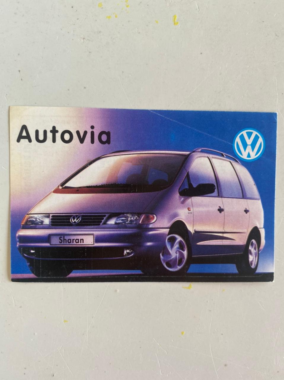 | Casa do Colecionador Calendário de Bolso (Tema Carros) Ano 1996