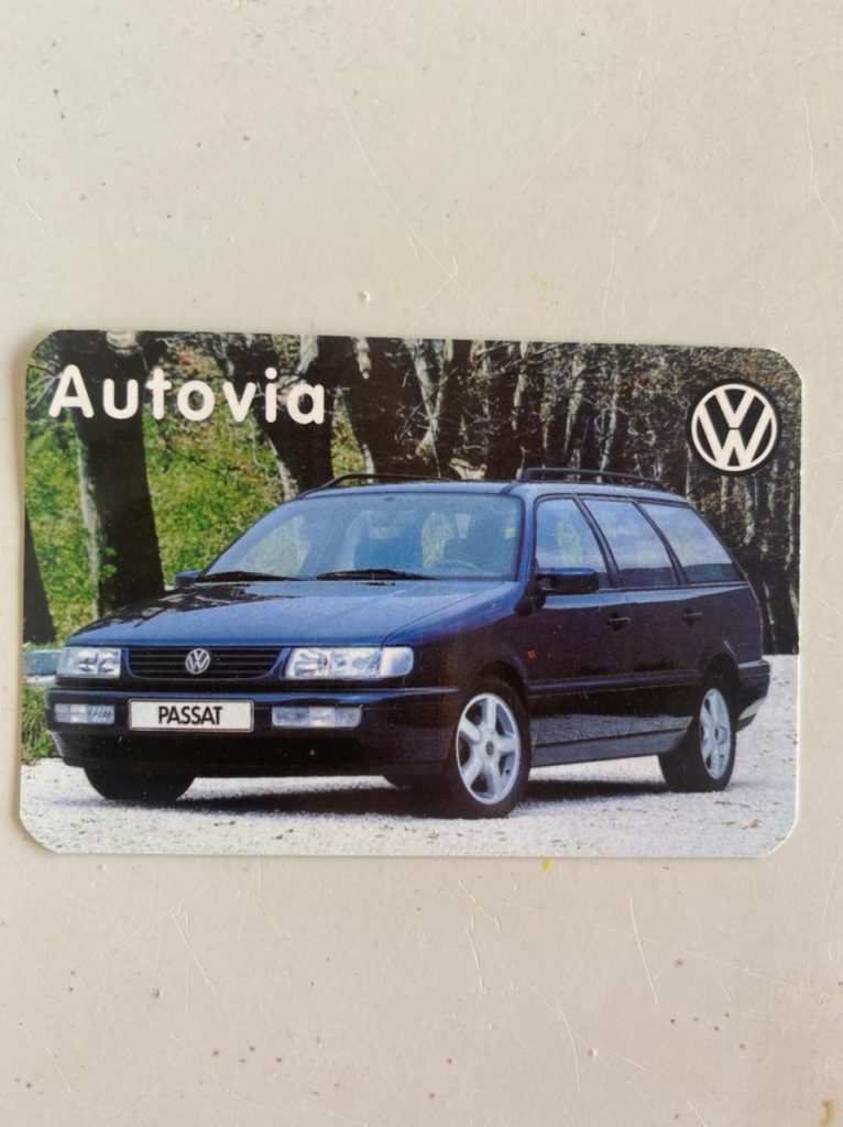 | Casa do Colecionador Calendário de Bolso (Tema Carros) Ano 1996
