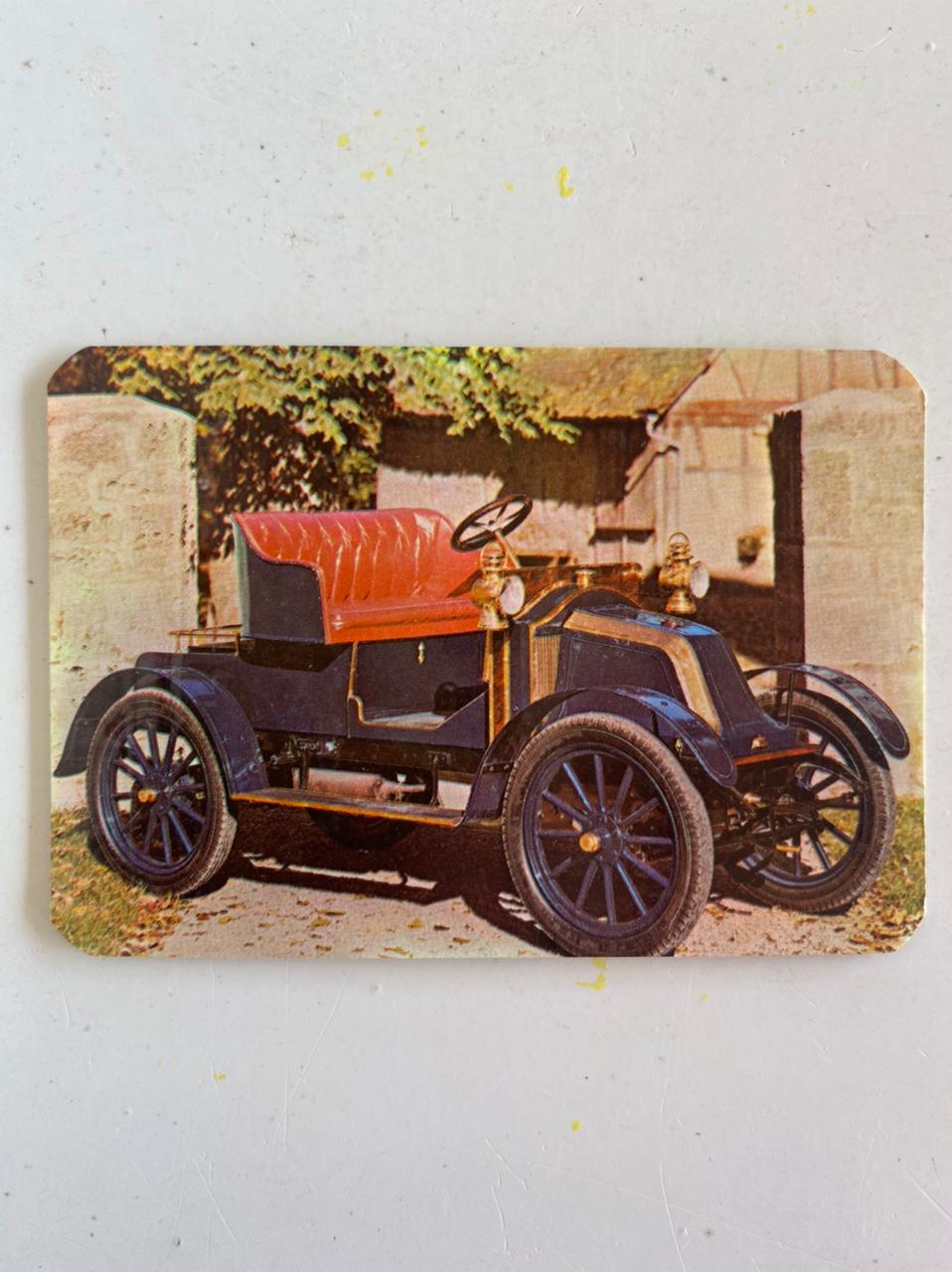 | Casa do Colecionador Calendário de Bolso (Tema Carros Antigos) Ano 1979