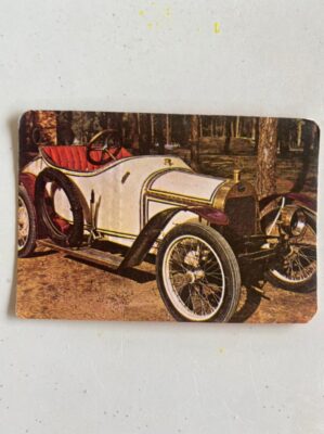 Calendário de Bolso (Tema Carros Antigos) Ano 1981