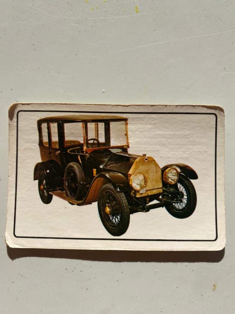 | Casa do Colecionador Calendário de Bolso (Tema Carros Antigos) Ano 1987