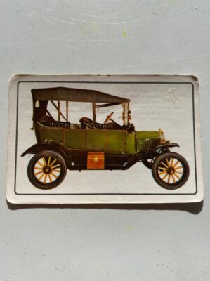 Calendario De Bolso Tema Carros Antigos Ano 1987