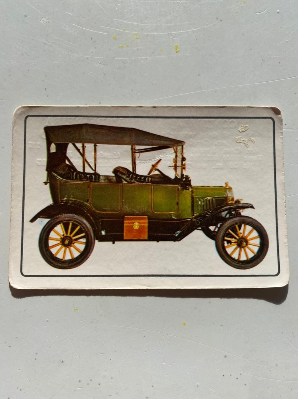 | Casa do Colecionador Calendario De Bolso Tema Carros Antigos Ano 1987