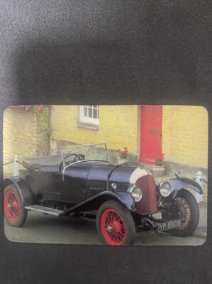 Calendario De Bolso Tema Carros Antigos Ano 1989