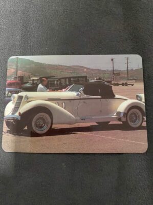 Calendário de Bolso (Tema Carros Antigos) Ano 1992