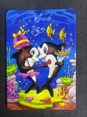 Calendário de Bolso (Tema Desenhos) Ano 1997