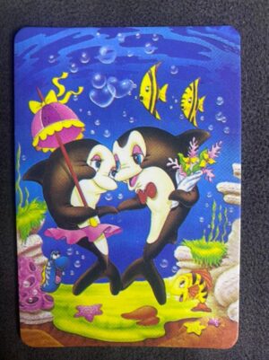 Calendário de Bolso (Tema Desenhos) Ano 2000
