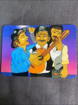 Calendário de Bolso (Tema Desenhos) Ano 2003