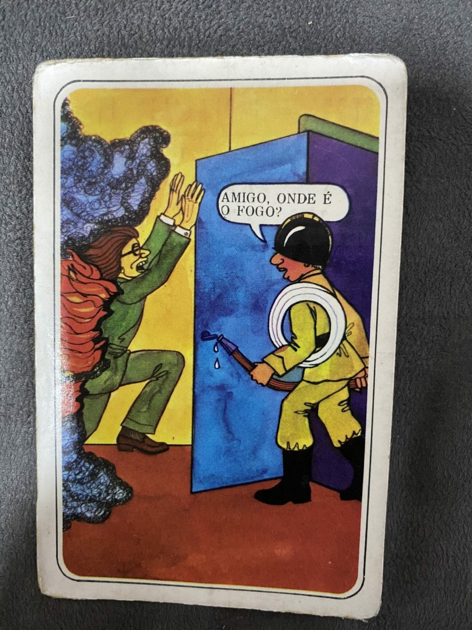 | Casa do Colecionador Calendário de Bolso (Tema Humor) Ano 1976