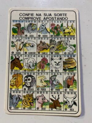 Calendário de Bolso (Tema Loteria) Ano 1995