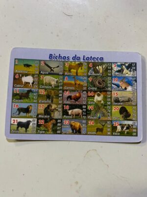 Calendario De Bolso Tema Loteria Ano 2007