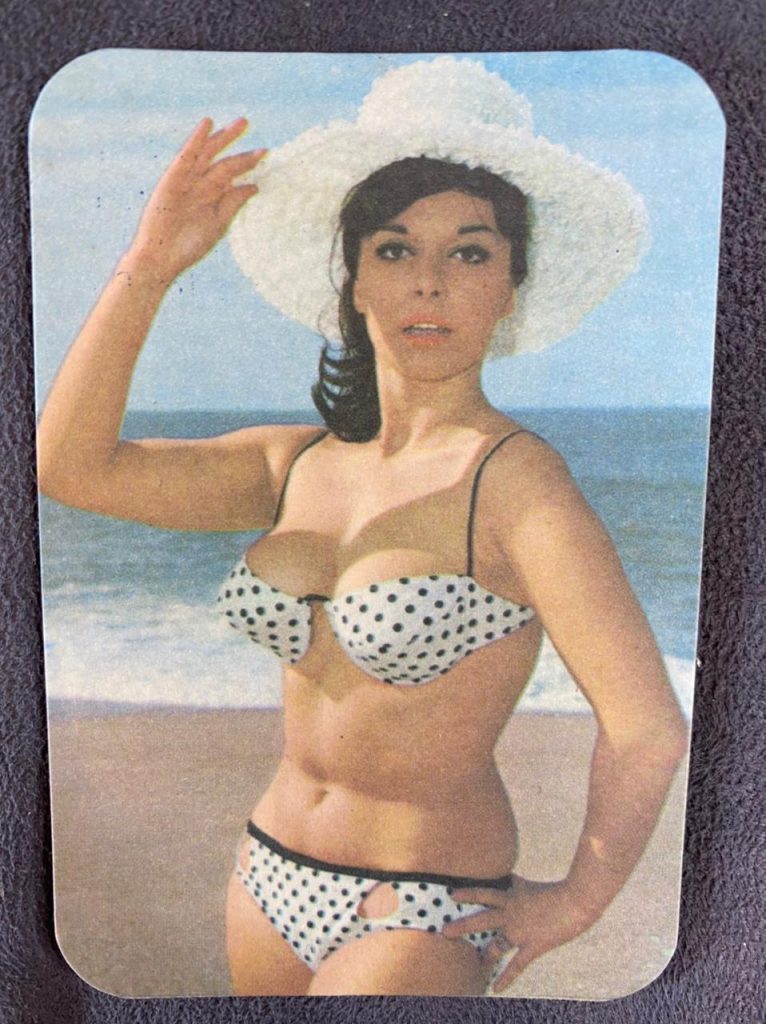 | Casa do Colecionador Calendário de Bolso (Tema Mulheres) Ano 1973