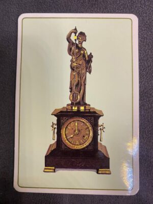 Calendário de Bolso (Tema Relógio) Ano 1989