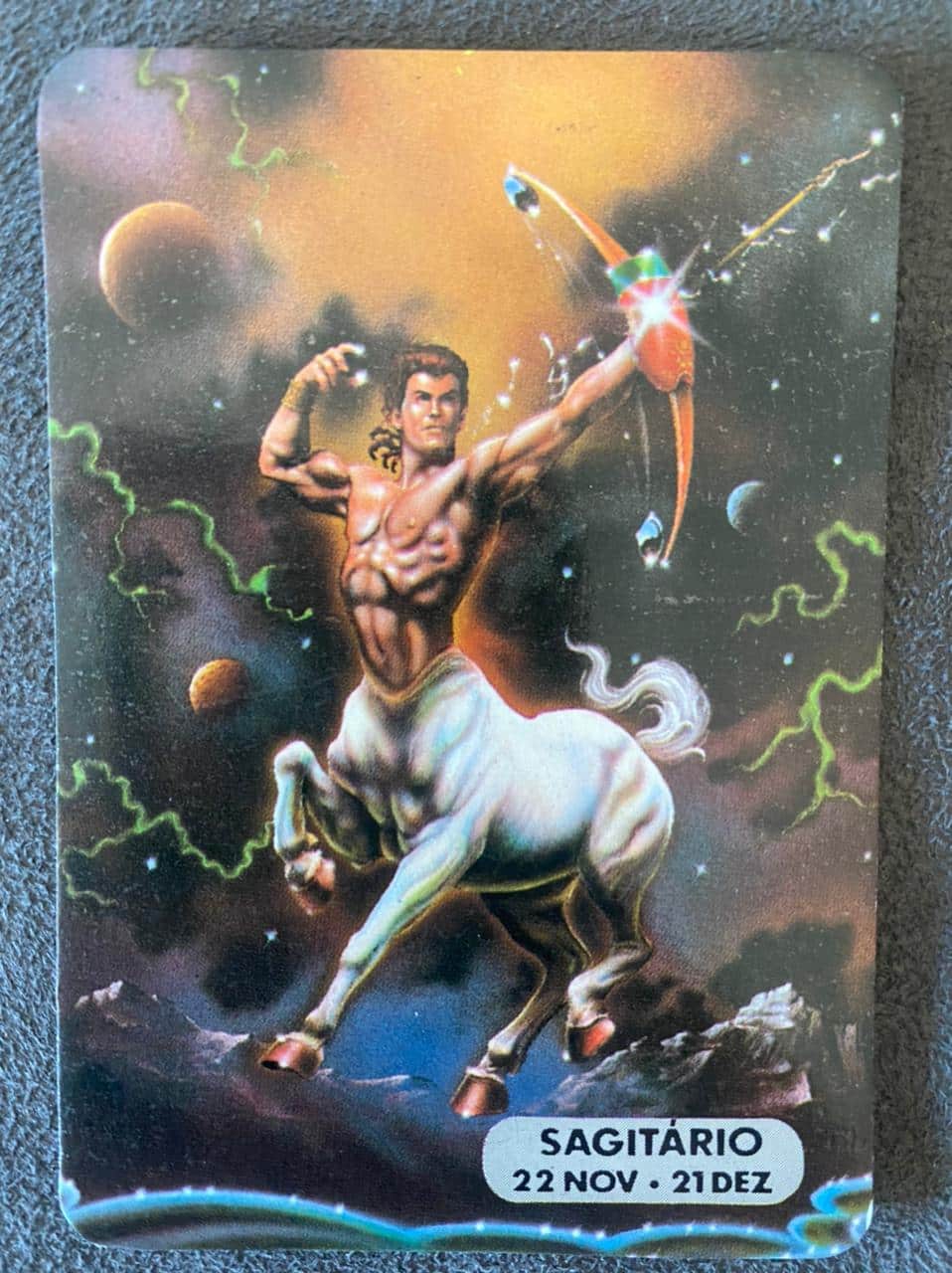 | Casa do Colecionador Calendário de Bolso (Tema Signo) Sagitário - Ano 1998