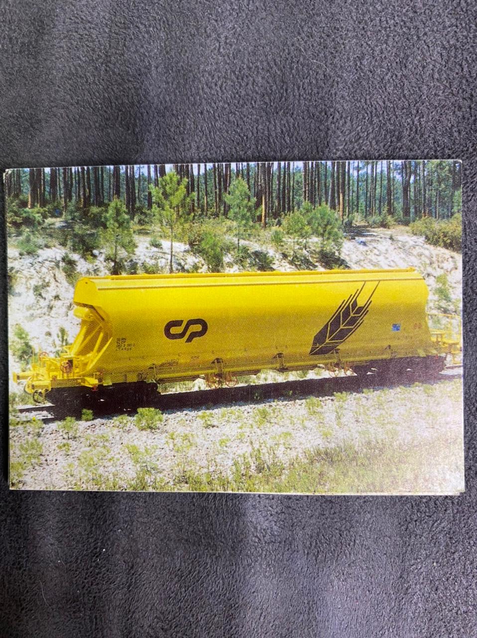 | Casa do Colecionador calendário de Bolso (Tema Trem) Ano 1991