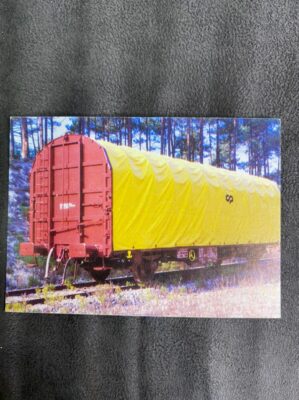 Calendário de Bolso (Tema Trem) Ano 1991
