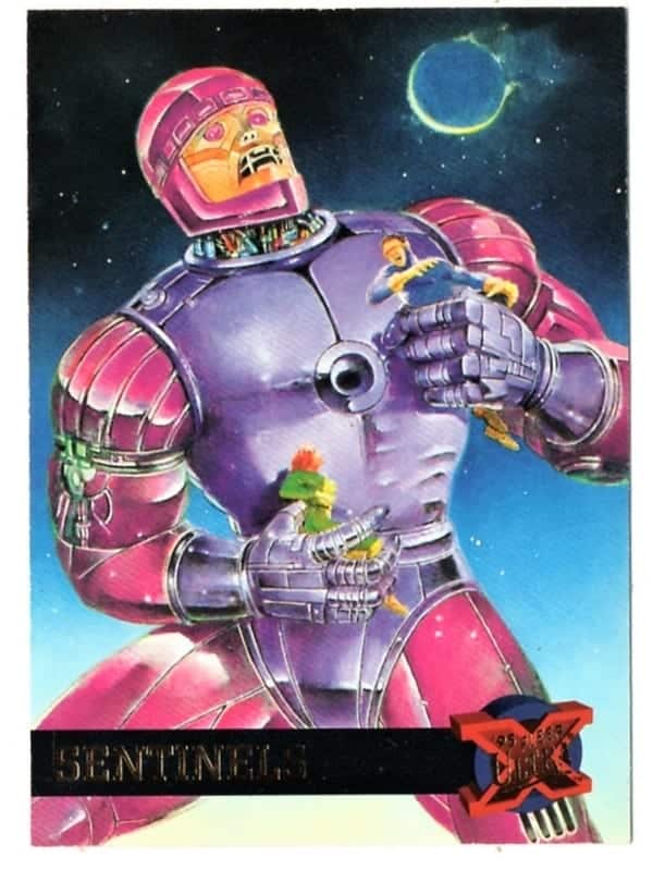 | Casa do Colecionador Card Fleer Ultra 95 - Marvel Comics - Nº 42 - Sentinels