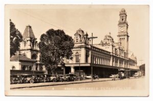 Cartáo Postal - Estação da Luz - São Paulo - SP - Anos 30
