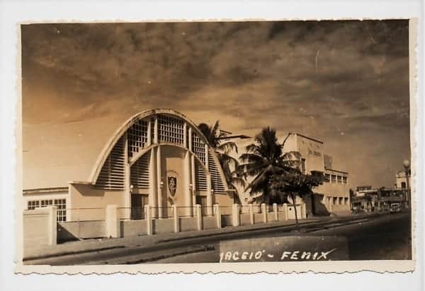 Cartao Postal Fotografico - Clube Fenix Alagoana - Maceio ( AL ) - Anos 60