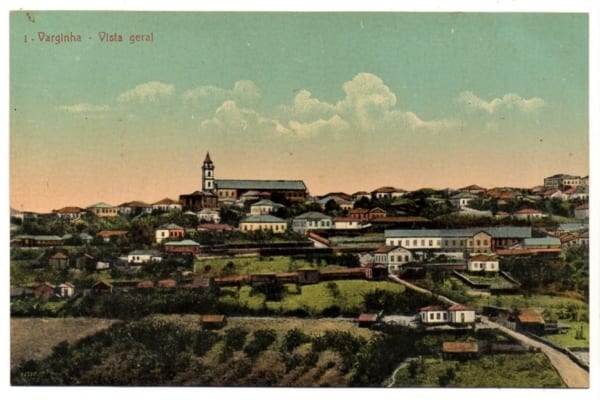Cartao Postal - Vista Geral - Varginha - Mg - Anos 10
