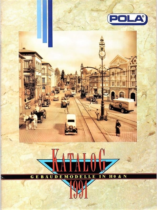 | Casa do Colecionador Catalogo Ferromodelismo - Pola - Escalas Ho e N - 1991