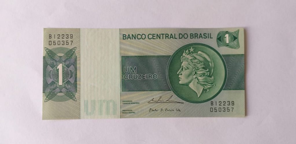 | Casa do Colecionador Cédula C132 - 1 Cruzeiro (Sob/Fe) - Ano 1980