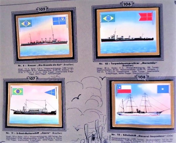 | Casa do Colecionador Album De Figurinhas Navios - Saba - Alemanha - Anos 30 - Imagem 3