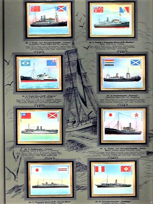 | Casa do Colecionador Album De Figurinhas Navios - Saba - Alemanha - Anos 30 - Imagem 5
