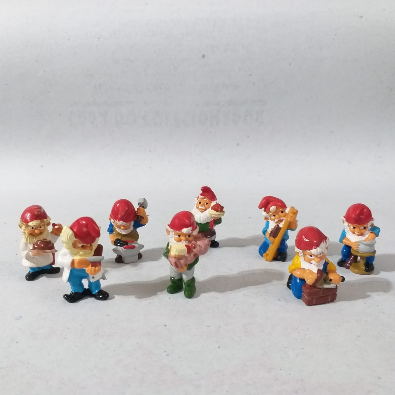 Coleção Completa Gnomos Profissões (Kinder Ovo) 1992 - Lote 03